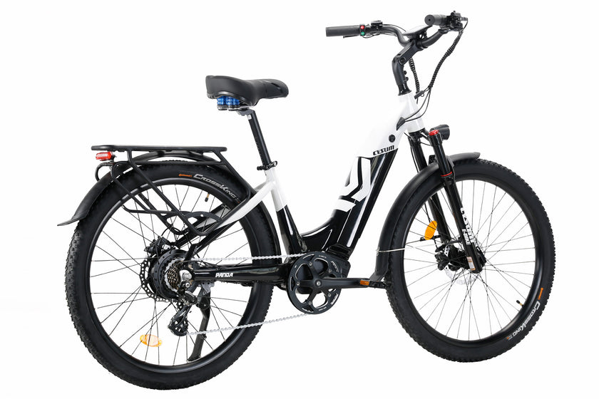 Cysum Panda Elektrofahrrad 27,5 Zoll, 672Wh Lithiumbatterie, 60-100km Reichweite