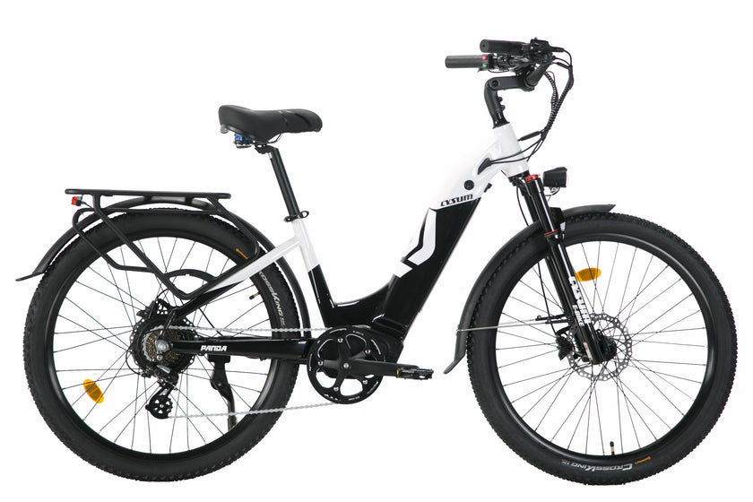 Cysum Panda Elektrofahrrad 27,5 Zoll, 672Wh Lithiumbatterie, 60-100km Reichweite