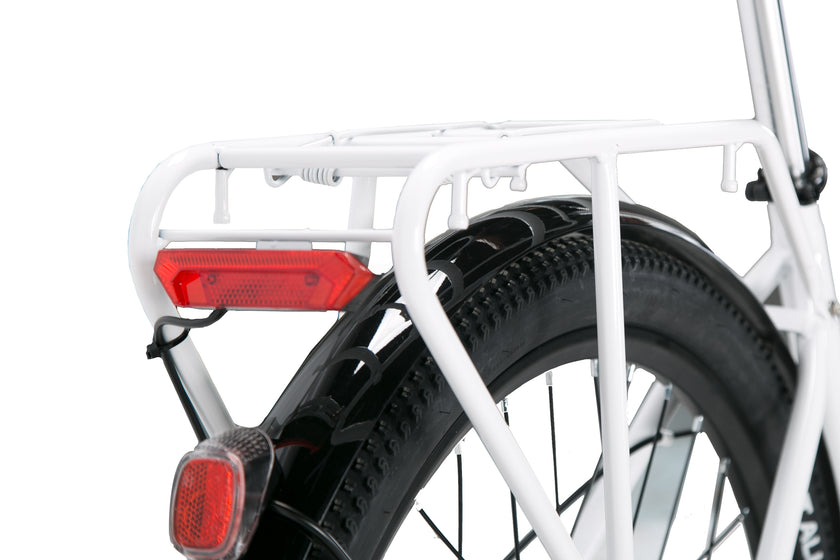 Cysum Cityrun Ebike Elektrofahrrad mit Tretunterstützung 26 Zoll Damenfahrrad 36V*10Ah Unisex-Fahrrad mit Korb