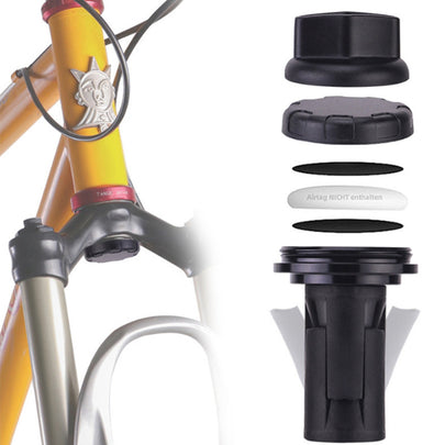 Fahrrad Anti-Diebstahl Gabel Unterrohr Halterung Fall MTB Gabel Expansion Locking Bracket