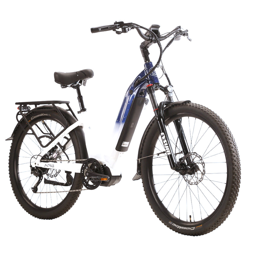 Cysum NOVA Mittelmotor-E-Bike 27,5 Zoll 140Nm Hochleistungsmotor 48V 672Ah Lithiumbatterie Doppelfederung Elektrofahrrad, Mountainbike mit hydraulischer Scheibenbremse
