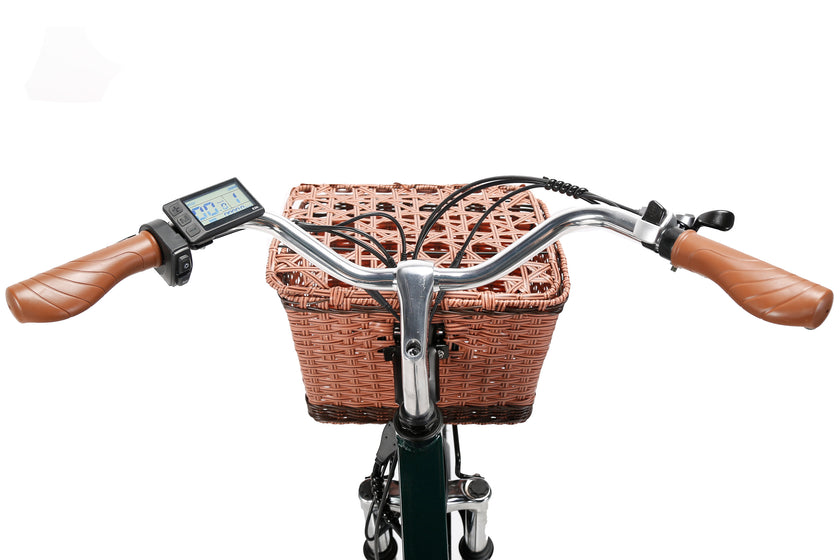 Cysum Cityrun Ebike Elektrofahrrad mit Tretunterstützung 26 Zoll Damenfahrrad 36V*10Ah Unisex-Fahrrad mit Korb