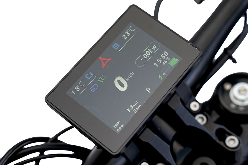 APTUM AP-8F 10KW Peak 40Ah LG Akku EEC L3e-A1 Elektro-Motorrad