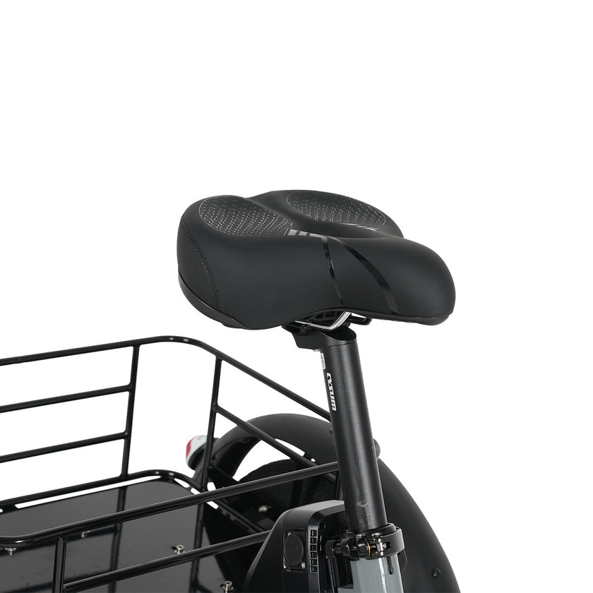 CYSUM AG1 Pro Electric Tricycle - 90N.m Cargo Bike with 20Ah Battery, Reverse Gear & Hydraulic Brakes
