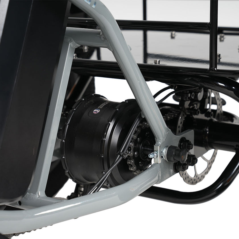 CYSUM AG1 Pro Electric Tricycle - 90N.m Cargo Bike with 20Ah Battery, Reverse Gear & Hydraulic Brakes