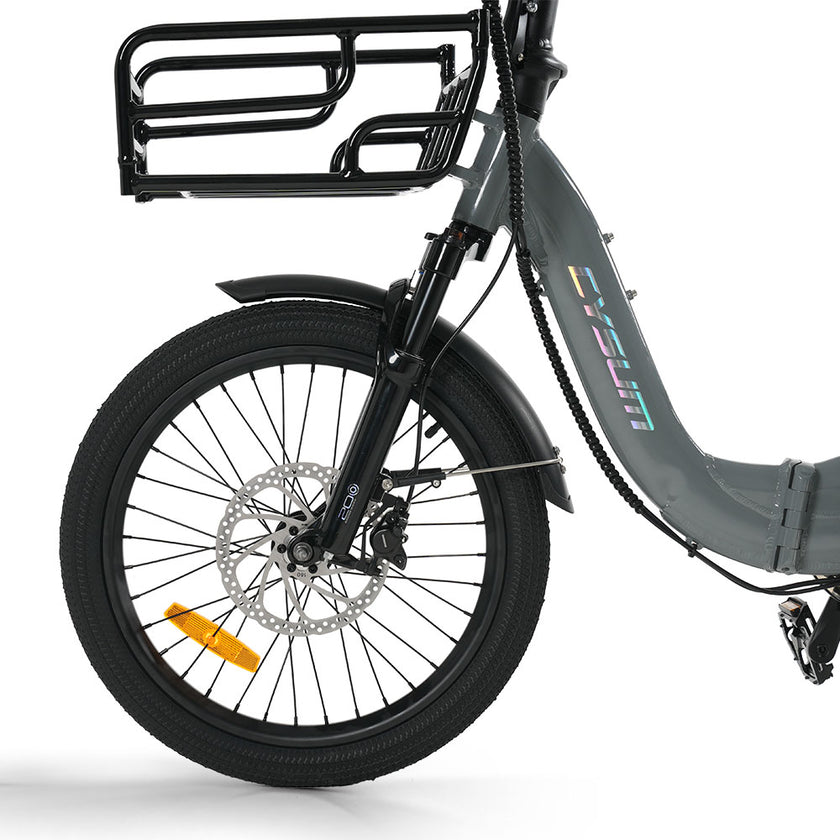 CYSUM AG1 Pro Electric Tricycle - 90N.m Cargo Bike with 20Ah Battery, Reverse Gear & Hydraulic Brakes