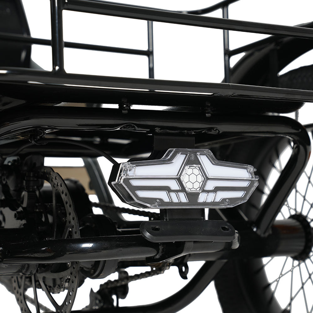 CYSUM AG1 Pro Electric Tricycle - 90N.m Cargo Bike with 20Ah Battery, Reverse Gear & Hydraulic Brakes