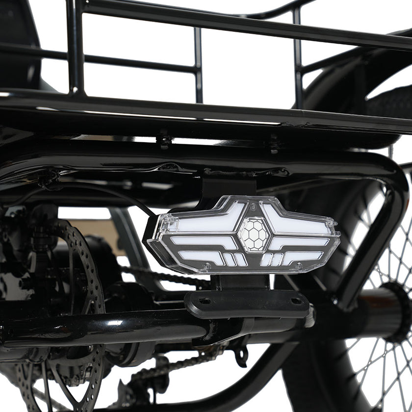 CYSUM AG1 Pro Electric Tricycle - 90N.m Cargo Bike with 20Ah Battery, Reverse Gear & Hydraulic Brakes