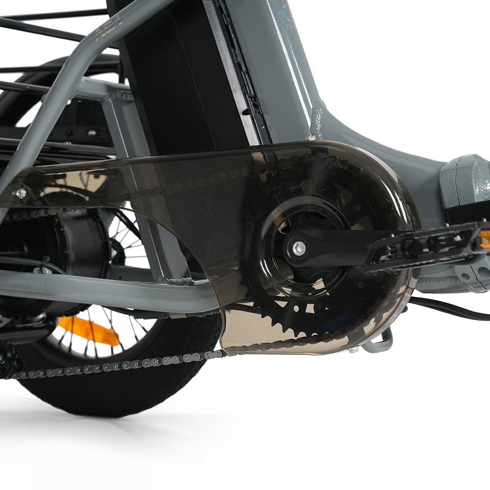 CYSUM AG1 Pro Electric Tricycle - 90N.m Cargo Bike with 20Ah Battery, Reverse Gear & Hydraulic Brakes