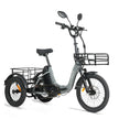 CYSUM AG1 Pro Electric Tricycle - 90N.m Cargo Bike with 20Ah Battery, Reverse Gear & Hydraulic Brakes