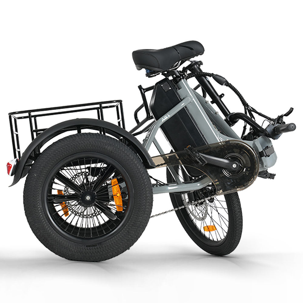CYSUM AG1 Pro Electric Tricycle - 90N.m Cargo Bike with 20Ah Battery, Reverse Gear & Hydraulic Brakes