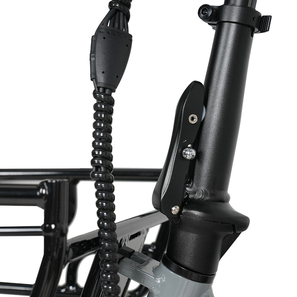 CYSUM AG1 Pro Electric Tricycle - 90N.m Cargo Bike with 20Ah Battery, Reverse Gear & Hydraulic Brakes