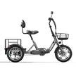 Cysum T1 Pro Elektro-Dreirad - 48V 250W Motor, 48V 22Ah Batterie, 16 x 2,3 Reifen, Gepäckkorb, Unisex-Design für den Pendlerverkehr 120-150km