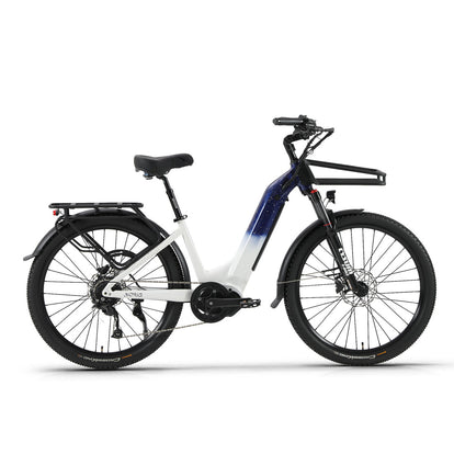 Cysum NOVA Mittelmotor E-Bike 27,5 Zoll | 140Nm Drehmoment & 672Wh LG Akku | Vollgefedertes E-MTB mit hydraulischen Scheibenbremsen