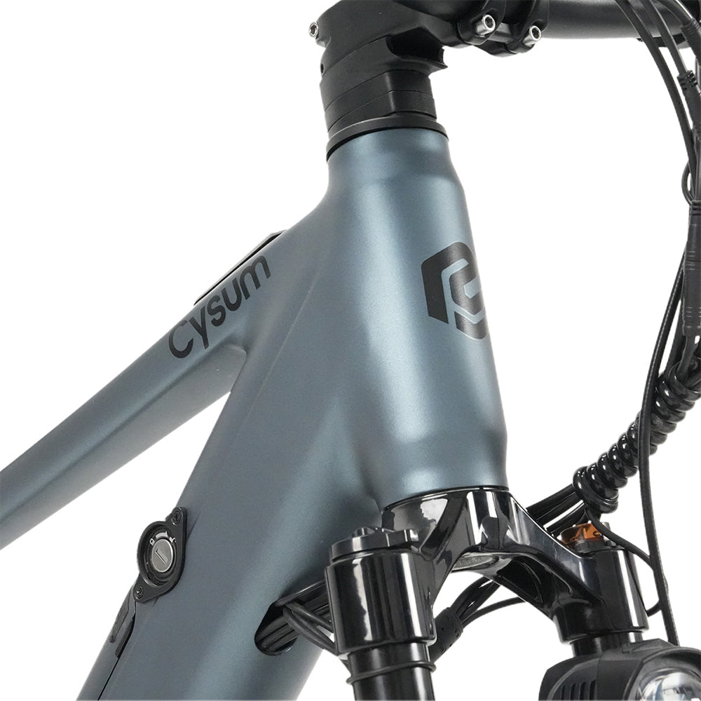 CYSUM M-Rax Hardtail E-Mountainbike | 27,5 Zoll All-Terrain E-MTB (48V 13Ah Akku, 350W High-Speed Motor)